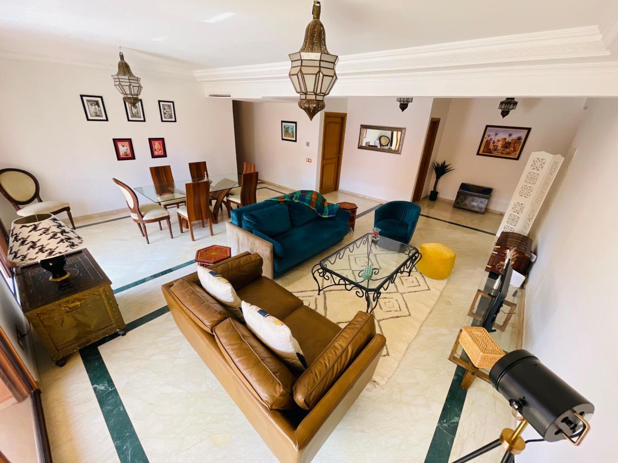 Appartement Residence De Standing Hivernage Marrakesh Buitenkant foto