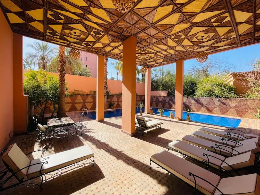 Appartement Residence De Standing Hivernage Marrakesh Buitenkant foto
